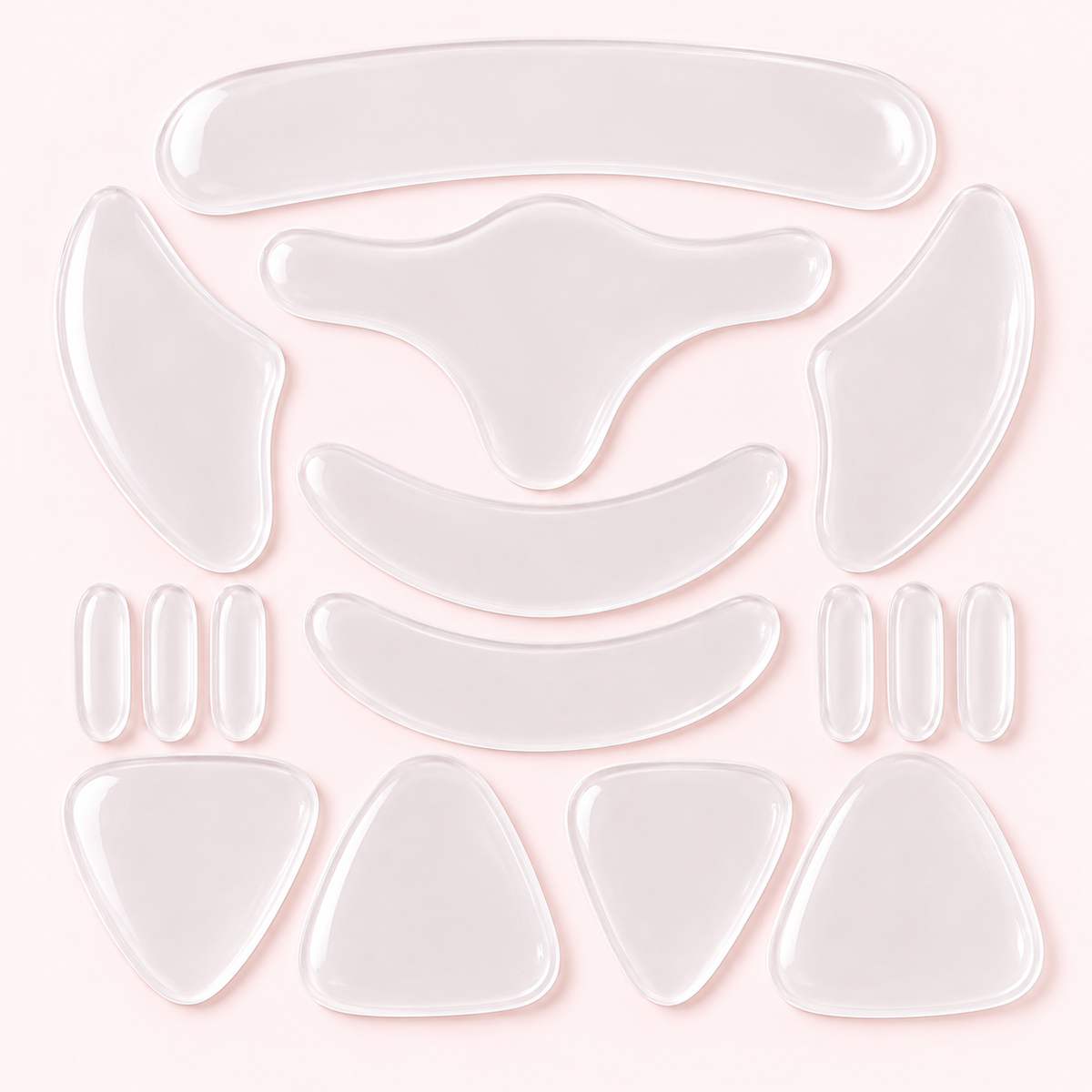 Patchs Silicone Réutilisables — Lot de 16