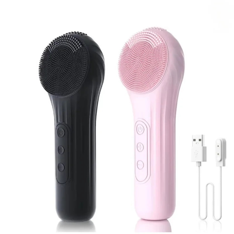 Brosse Nettoyante Sonique — Silicone étanche
