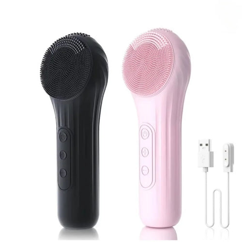 Brosse Nettoyante Sonique — Silicone étanche