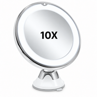 Miroir Lumineux Grossissant 10× — Écran tactile