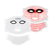 Masque LED Silicone Sans Fil — Visage & Cou