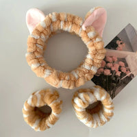 Set Bandeau & Bracelets Peluche — Routine skincare