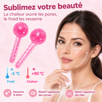 Globes de Glace — Duo visage & yeux