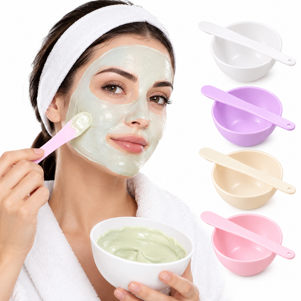 Kit Application Masque — Bols & spatules silicone